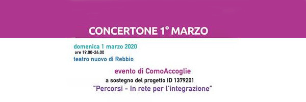 CONCERTONE DEL 1 MARZO