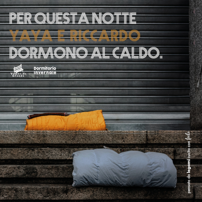 Dormitorio invernale - Emergenza Freddo: Mercato Coperto